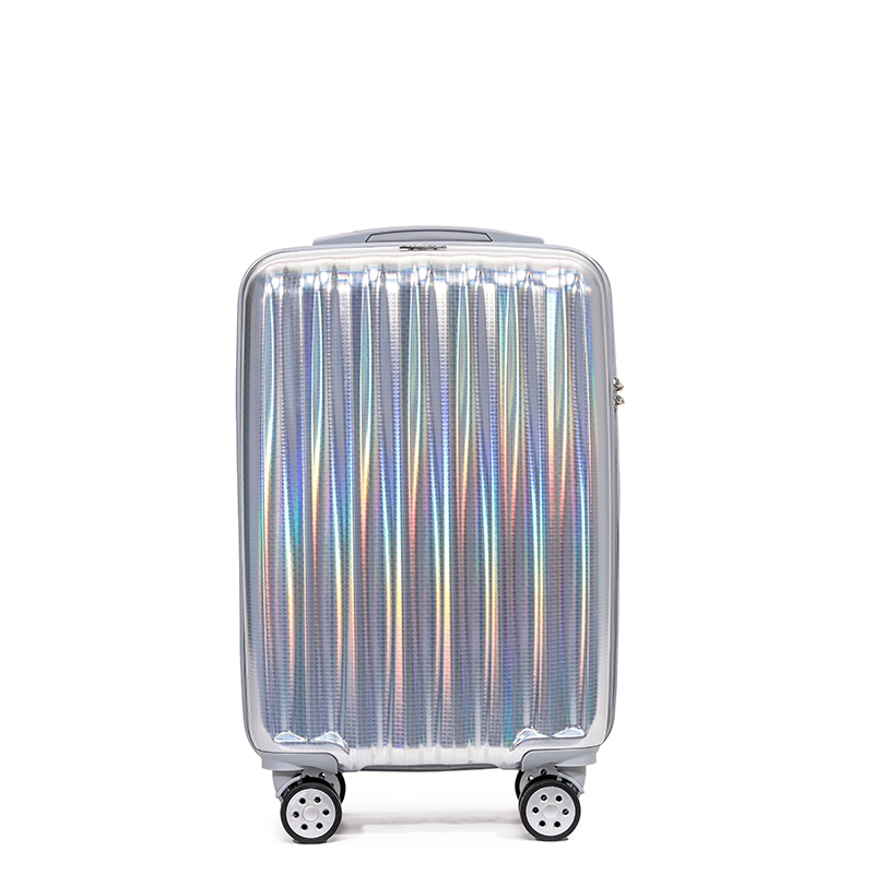 皇冠 CF5249 皇冠CROWN现代商务登机箱C-F5249H彩虹银  （单位：个） 皇冠CROWN现代商务登机箱C-F5249H彩虹银