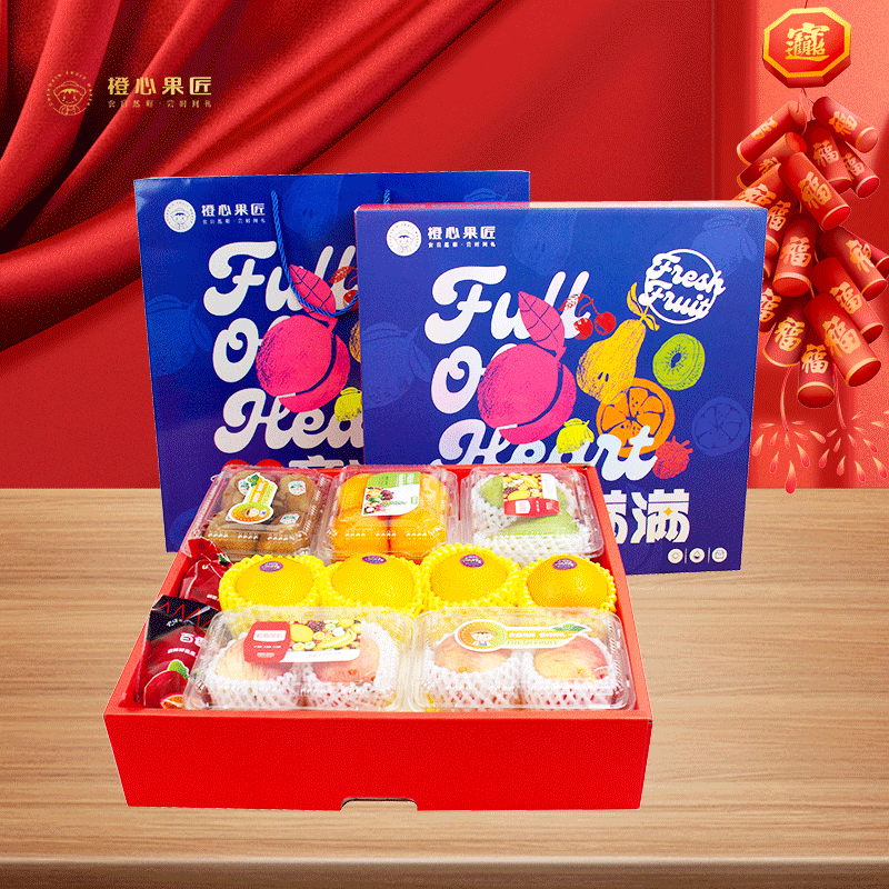 橙心果匠 整箱：6种/约重3.0kg 橙心果匠水果拼装礼盒DIY礼果388型整箱：6种/约重3.0kg  （单位：箱） 橙心果匠水果拼装礼盒DIY礼果388型整箱：6种/约重3.0kg