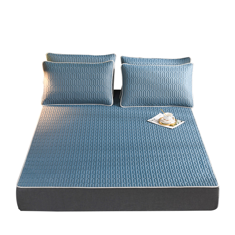 北极绒(Bejiron) BJRX405 蓝色 北极绒 乳胶席三件套 180*200cm BJRX405 蓝色 布袋装  （单位：套） 北极绒 乳胶席三件套 180*200cm BJRX405 蓝色 布袋装