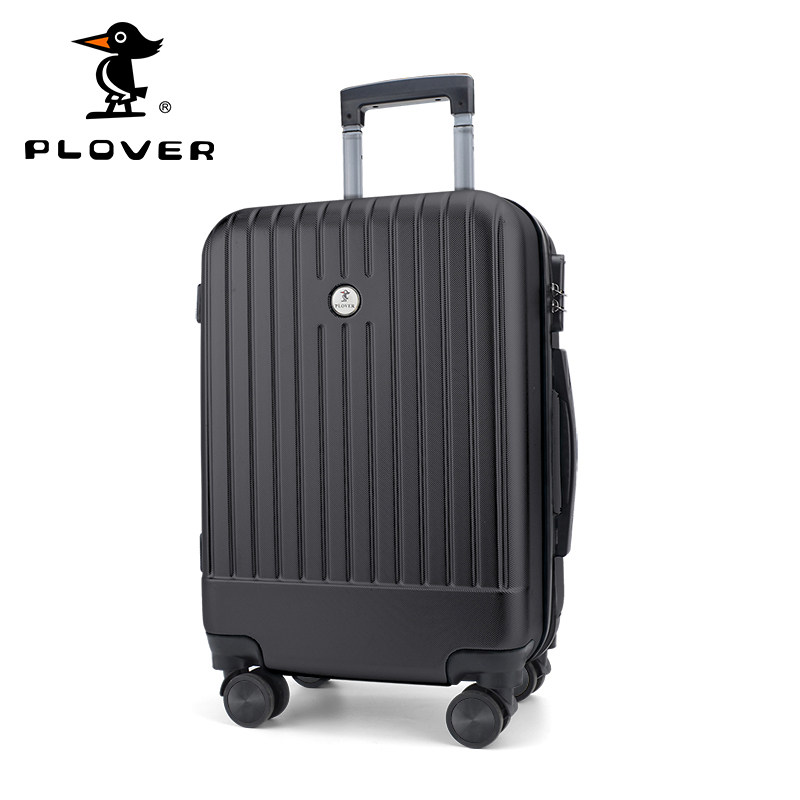 啄木鸟 黑色 PLOVER香港啄木鸟20寸拉链款拉杆箱GD2687-20A（黑色）-黑色  （单位：个） PLOVER香港啄木鸟20寸拉链款拉杆箱GD2687-20A（黑色）-黑色
