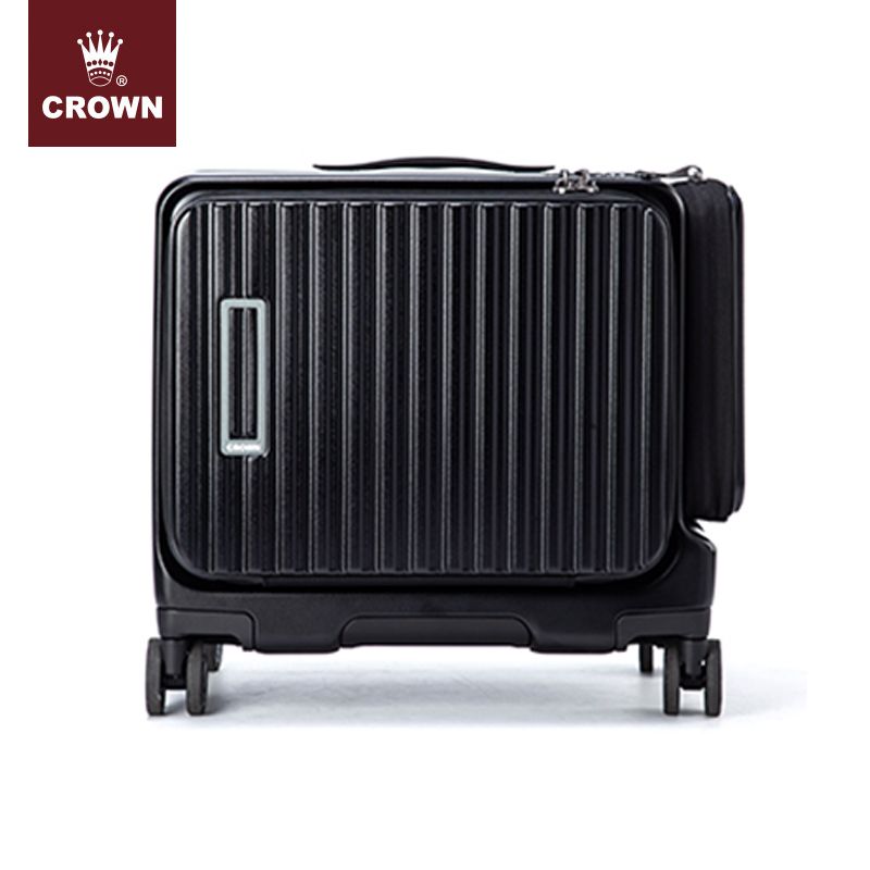 皇冠 CD5301H 皇冠CROWN拉杆箱C-D5301H/20&rdquo;黑色  （单位：个） 皇冠CROWN拉杆箱C-D5301H/20&rdquo;黑色