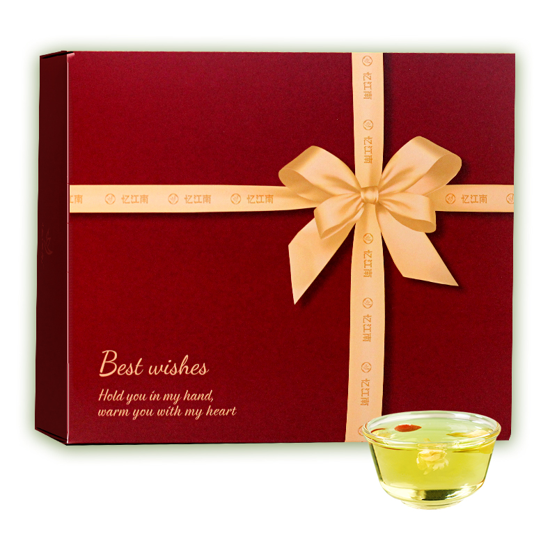 忆江南 6923790719096 忆江南愚余斋菊花雪梨茉莉花花颜茶180g  （单位：盒） 忆江南愚余斋菊花雪梨茉莉花花颜茶180g