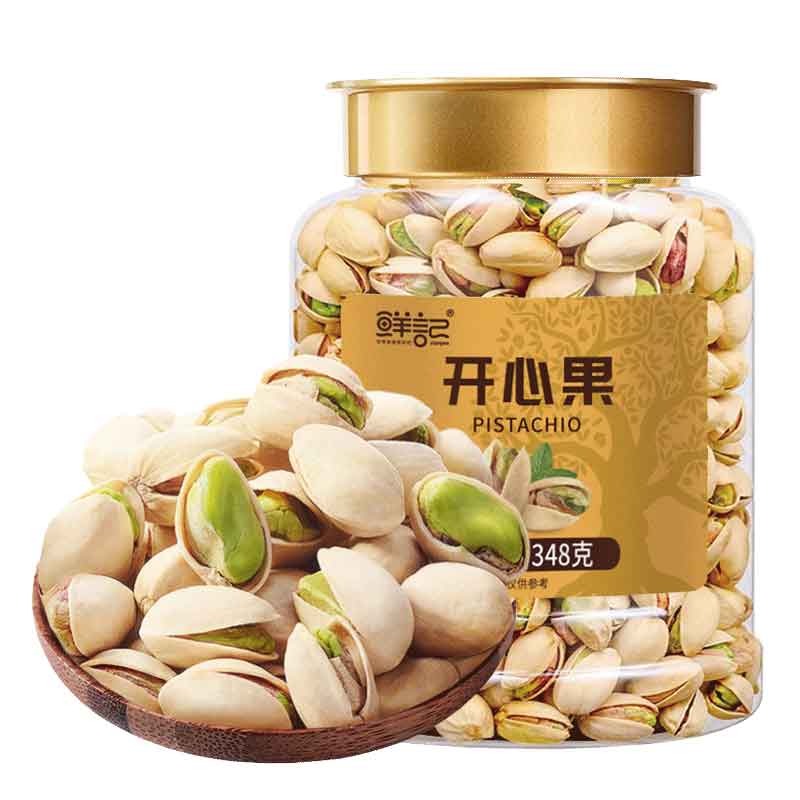 鲜记 0.348 鲜记 开心果348g  （单位：罐） 鲜记 开心果348g