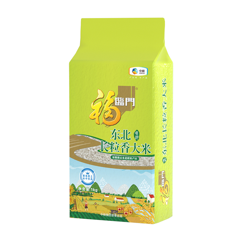 福临门 1kg 中粮福临门唯粹东北长粒香米 1KG  （单位：袋） 中粮福临门唯粹东北长粒香米 1KG