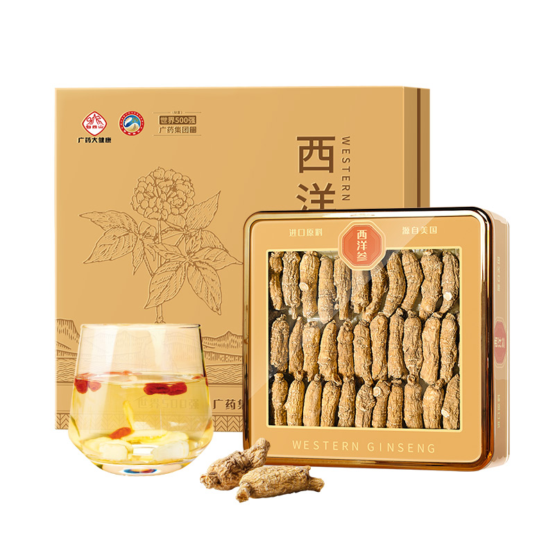 食尚知补 西洋参原丛礼盒（美国）200g 食尚知补 切片泡茶送礼西洋参原丛礼盒（美国）200g  （单位：盒） 食尚知补 切片泡茶送礼西洋参原丛礼盒（美国）200g