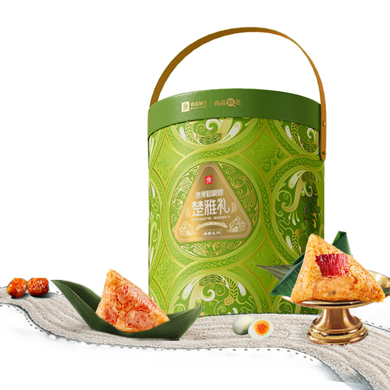 良品铺子 1940g 良品铺子 健康粗粮粽&middot;楚雅礼1940g  （单位：盒） 良品铺子 健康粗粮粽&middot;楚雅礼1940g