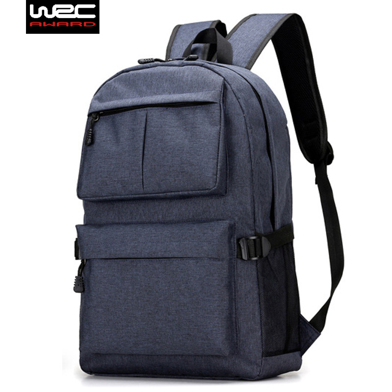 WRC W-1707 深蓝色 WRC简约双肩包W-1707 深蓝色  （单位：个） WRC简约双肩包W-1707 深蓝色