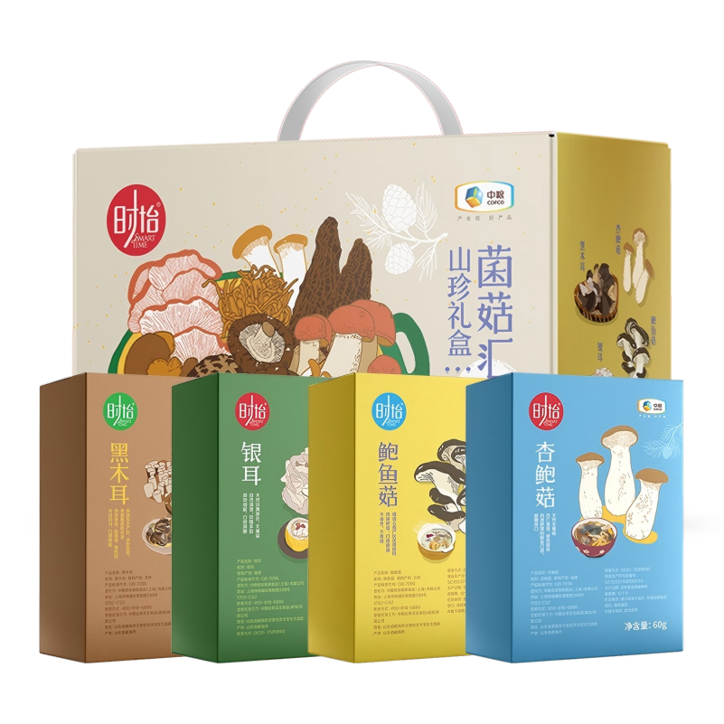 中粮 260g 中粮时怡菌菇汇礼盒 260g  （单位：盒） 中粮时怡菌菇汇礼盒 260g