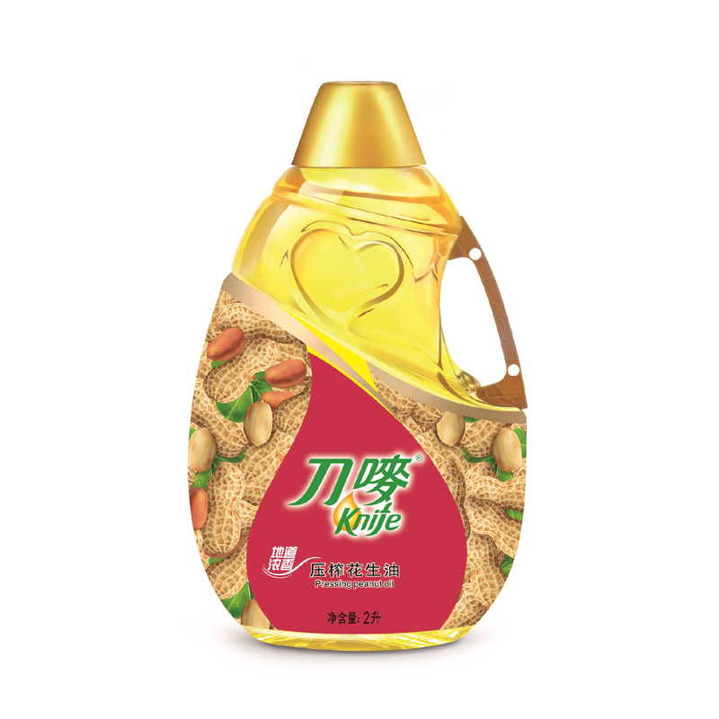 刀唛（Knife） 2L 刀唛地道浓香花生油2L  （单位：瓶） 刀唛地道浓香花生油2L
