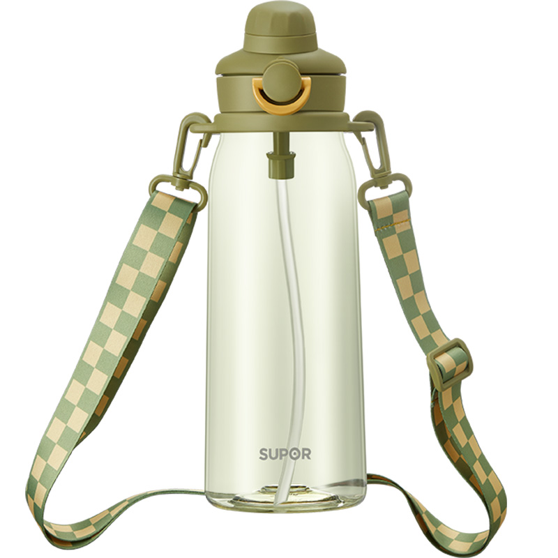 苏泊尔（SUPOR） KC10JL20 苏泊尔（SUPOR）一盖双饮随行塑料杯1L.军野绿KC10JL20  （单位：个） 苏泊尔（SUPOR）一盖双饮随行塑料杯1L.军野绿KC10JL20