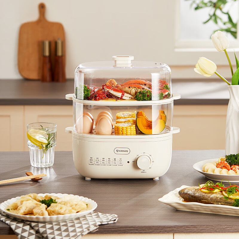 艾美特（Airmate） CRA0706L 艾美特6L双层电蒸笼CRA0706L  （单位：台） 艾美特6L双层电蒸笼CRA0706L