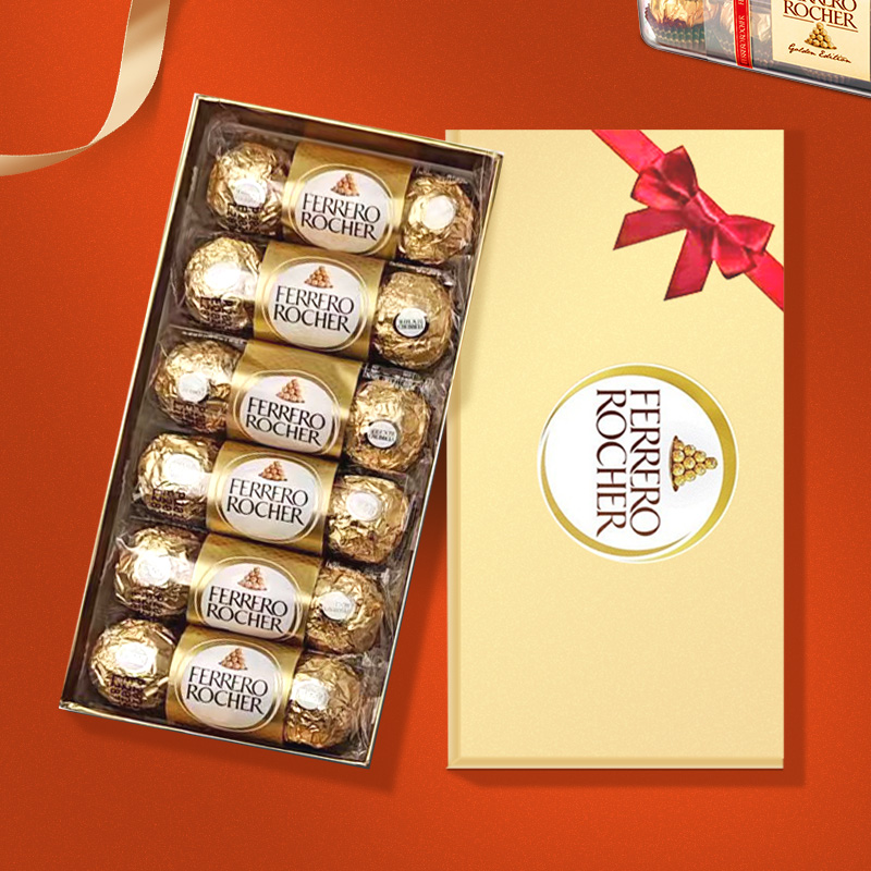 费列罗 DIYROC18粒 费列罗18粒金色经典DIY礼盒  （单位：盒） 费列罗18粒金色经典DIY礼盒