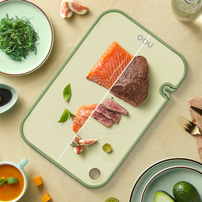 OOU! CB0026E OOU! 菜板中科院锌离子抗菌双面切菜板家用案板辅食婴儿孕妇专用砧板CB0026E  （单位：块） OOU! 菜板中科院锌离子抗菌双面切菜板家用案板辅食婴儿孕妇专用砧板CB0026E