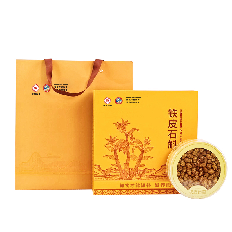食尚知补 铁皮石斛礼盒100g 食尚知补 铁皮石斛礼盒100g  （单位：盒） 食尚知补 铁皮石斛礼盒100g