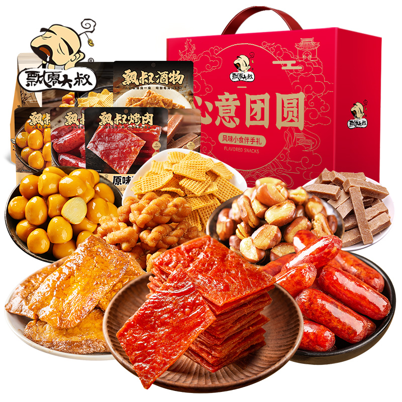 飘零大叔 835g 飘零大叔-心意团圆礼盒835g  （单位：盒） 飘零大叔-心意团圆礼盒835g