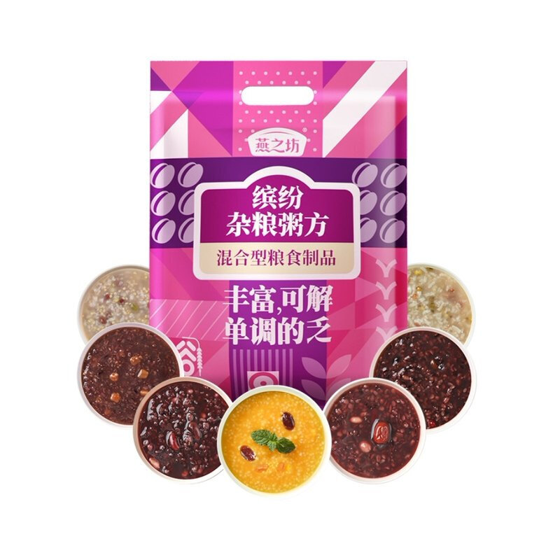 燕之坊 700g*12袋/件 燕之坊缤纷杂粮粥方700g/袋  （单位：袋） 燕之坊缤纷杂粮粥方700g/袋
