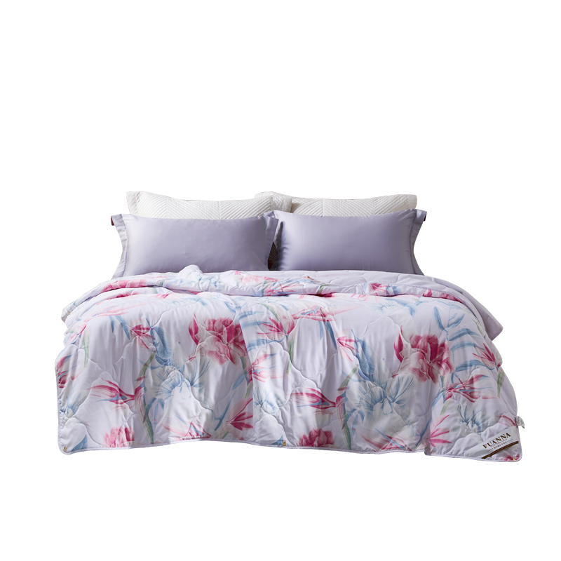 富安娜 七孔抗菌夏被 富安娜 七孔抗菌夏被/微甜阳光 152*210cm  （单位：张） 富安娜 七孔抗菌夏被/微甜阳光 152*210cm