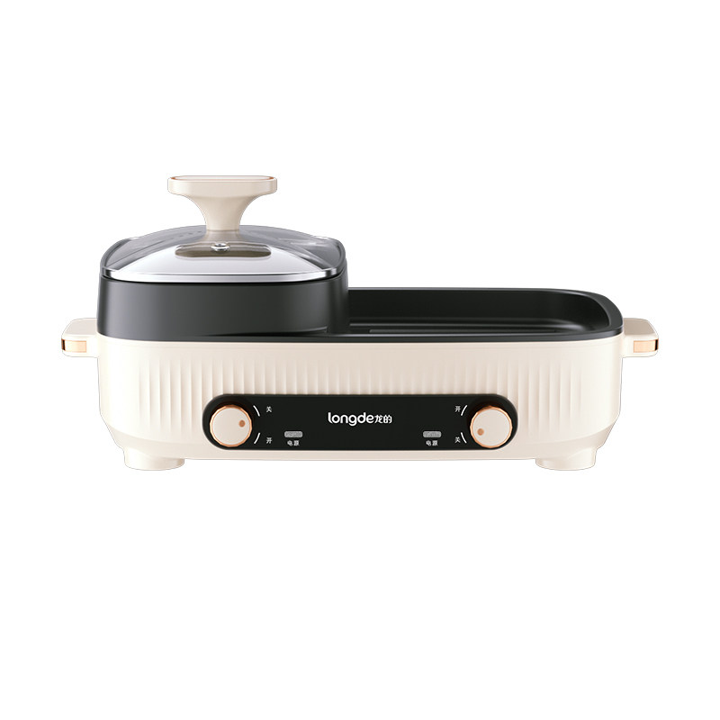 龙的（longde） 2L彩盒包装;LD-KK136A 龙的涮烤一体多功能锅LD-KK136A-2L彩盒包装;LD-KK136A  （单位：台） 龙的涮烤一体多功能锅LD-KK136A-2L彩盒包装;LD-KK136A