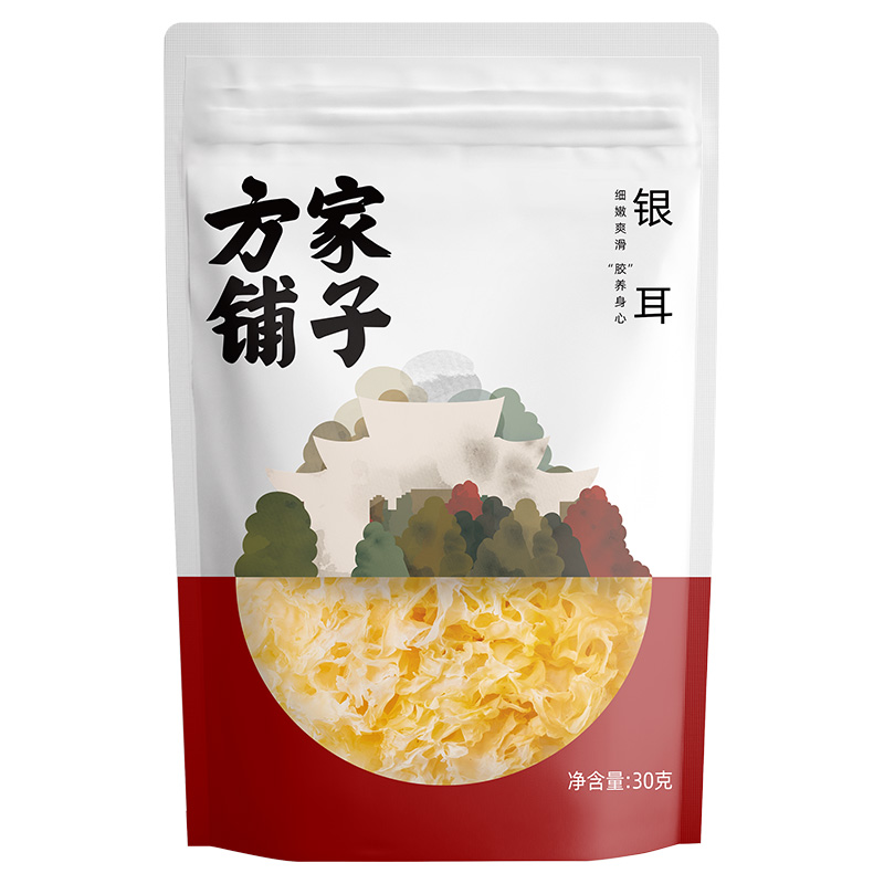 方家铺子 30g 【方家铺子】银耳花30g/袋装  （单位：袋） 【方家铺子】银耳花30g/袋装