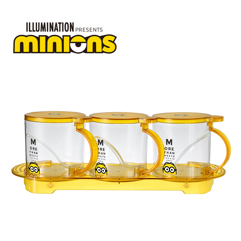 小黄人（MINIONS） MN-TW-3 神偷奶爸小黄人调味罐套装 MN-TW-3  （单位：套） 神偷奶爸小黄人调味罐套装 MN-TW-3