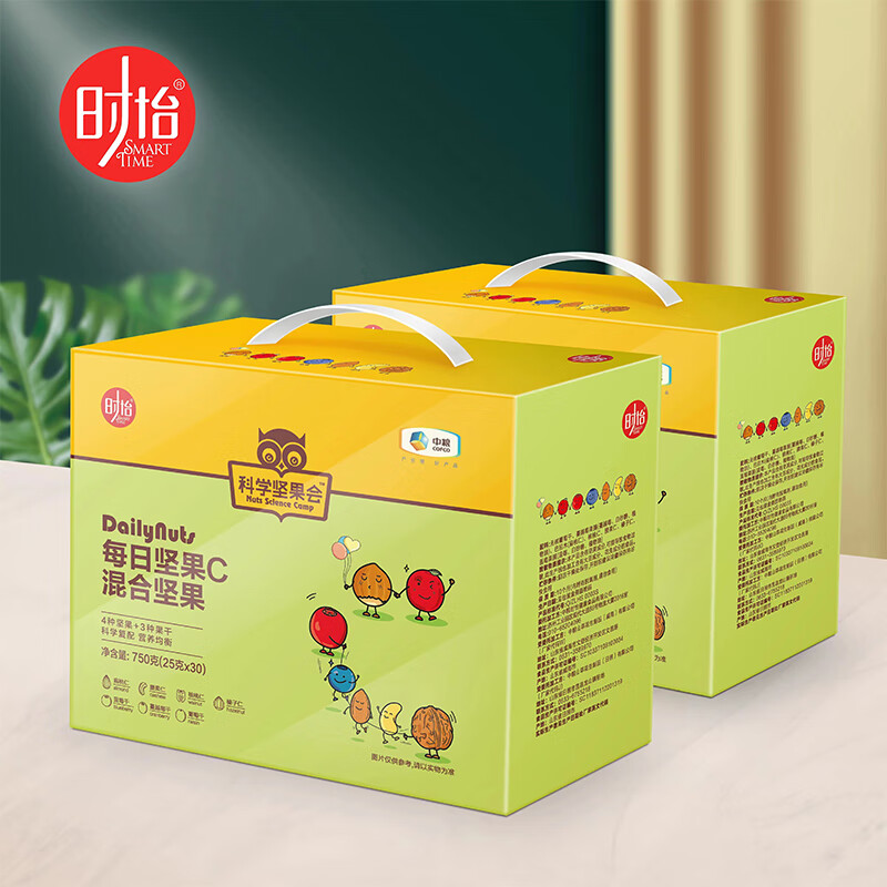 福临门 750g 中粮时怡科学坚果会每日坚果C款750g  （单位：盒） 中粮时怡科学坚果会每日坚果C款750g