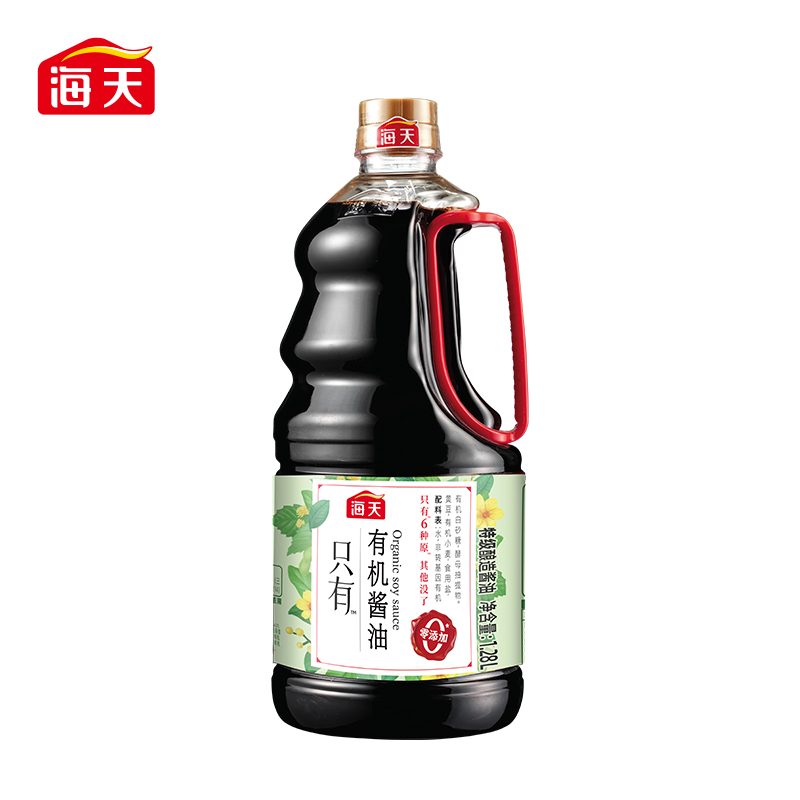 海天（HTDZ） 1.28L 海天0添加有机酱油1.28L（中华老字号）  （单位：瓶） 海天0添加有机酱油1.28L（中华老字号）