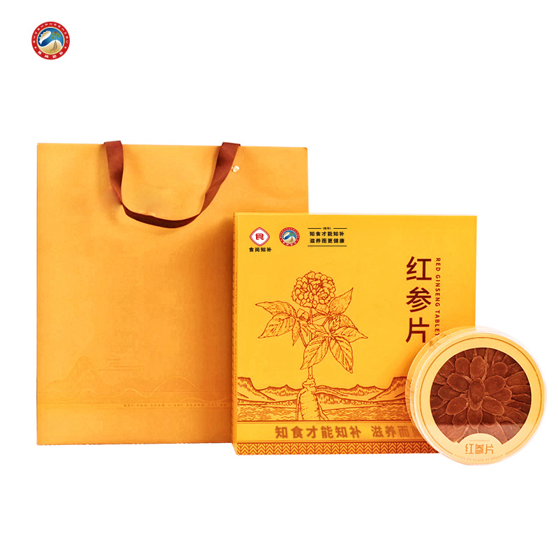 食尚知补 红参片礼盒100g 食尚知补 红参片礼盒100g  （单位：盒） 食尚知补 红参片礼盒100g