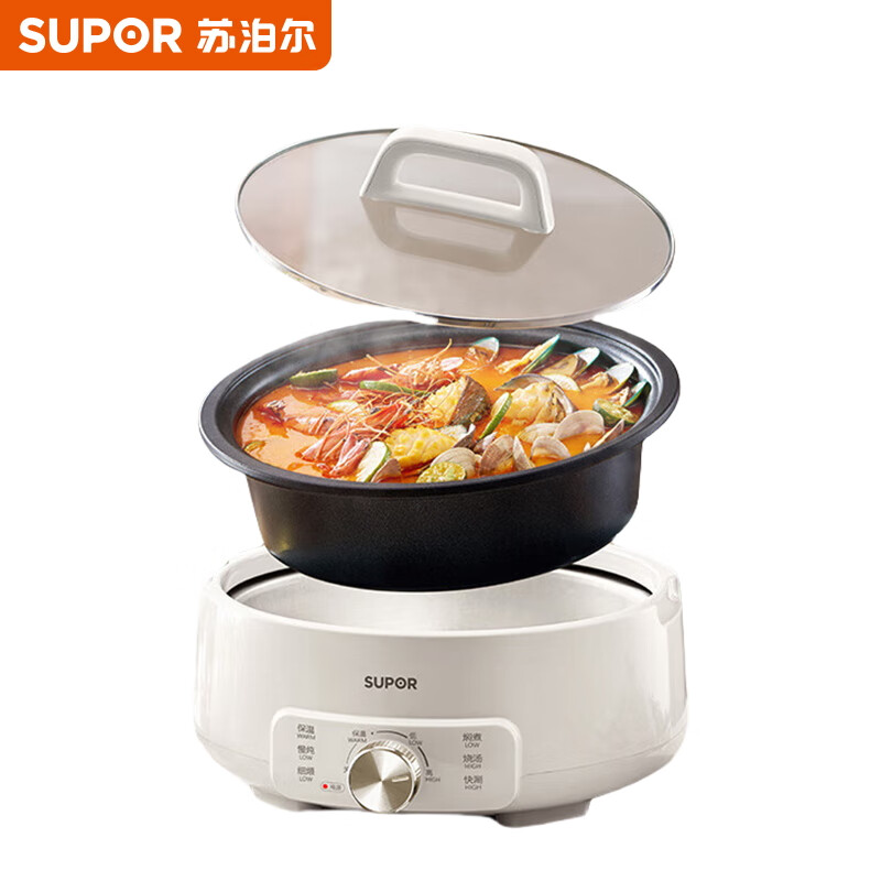 苏泊尔（SUPOR） H30YK706 苏泊尔(SUPOR)电火锅3L白色 H30YK706  （单位：台） 苏泊尔(SUPOR)电火锅3L白色 H30YK706