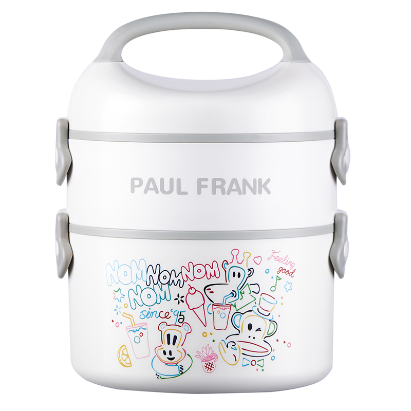 大嘴猴 PFC908-1500 大嘴猴（Paul Frank）便携饭盒PFC908-1500  （单位：个） 大嘴猴（Paul Frank）便携饭盒PFC908-1500