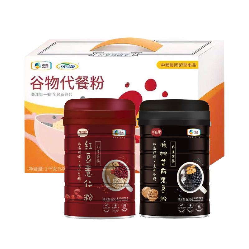 可益康 1000g 可益康谷物代餐粉礼盒1000g  （单位：盒） 可益康谷物代餐粉礼盒1000g