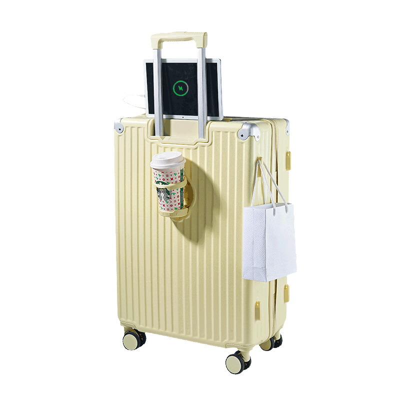 WRC W-MB001 24寸奶黄色 WRC净雅逸行W-MB001拉杆箱 24寸奶黄色  （单位：个） WRC净雅逸行W-MB001拉杆箱 24寸奶黄色