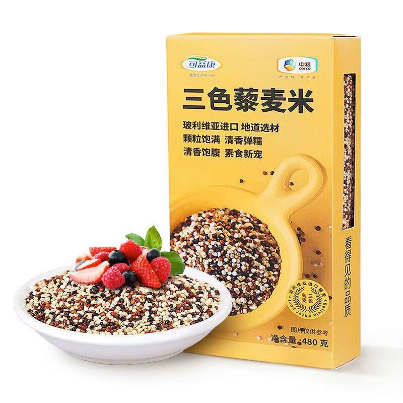 福临门 480g 可益康三色藜麦480g  （单位：袋） 可益康三色藜麦480g