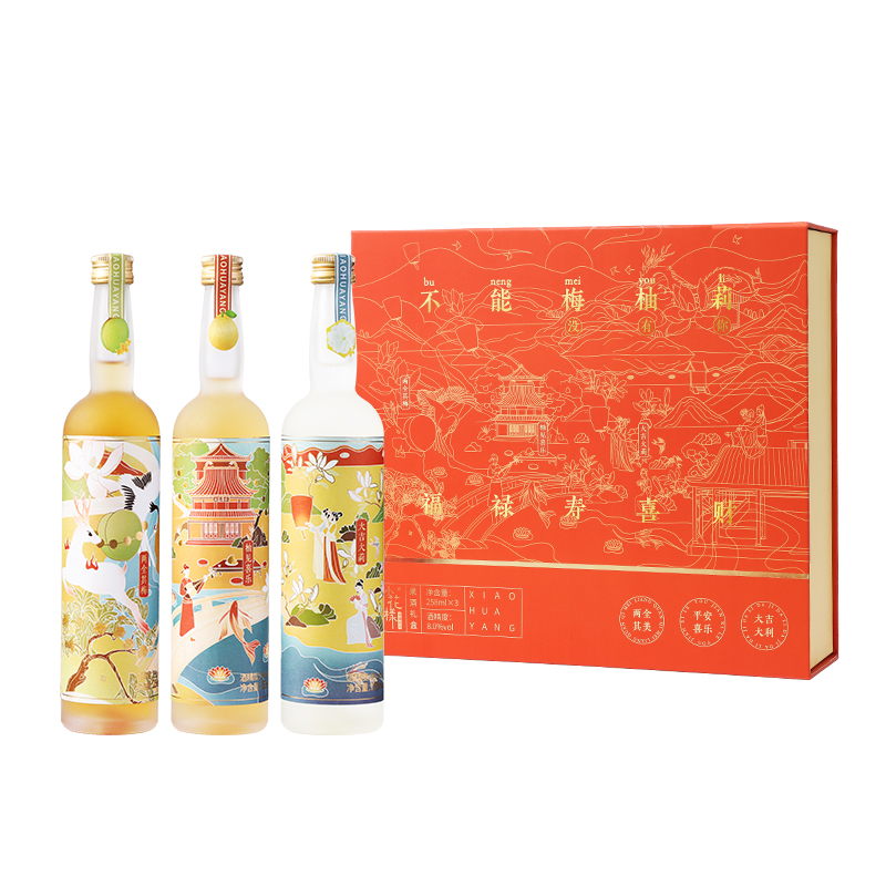 小花样 礼盒装 258ml*3瓶 小花样不能没有你礼盒258ml*3瓶  （单位：瓶） 小花样不能没有你礼盒258ml*3瓶