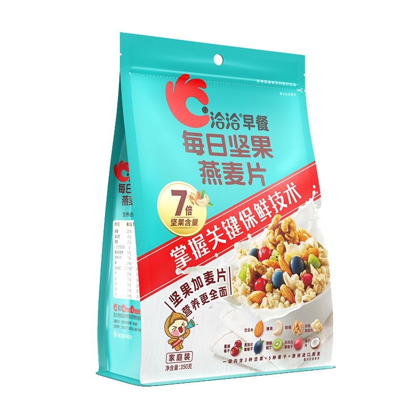 洽洽 350g 洽洽坚果燕麦片 350g  （单位：袋） 洽洽坚果燕麦片 350g