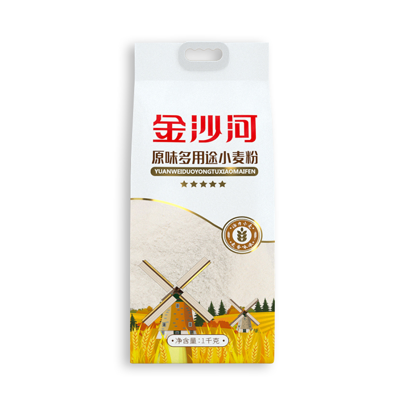 金沙河 原味多用途小麦粉1kg 金沙河 原味多用途小麦粉1kg  （单位：袋） 金沙河 原味多用途小麦粉1kg