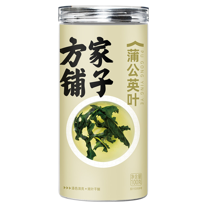 方家铺子 100g 【方家铺子】蒲公英叶100g/瓶装  （单位：瓶） 【方家铺子】蒲公英叶100g/瓶装