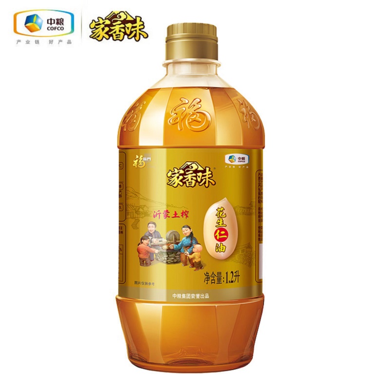 福临门 1.2L 中粮福临门家香味沂蒙土榨花生仁油1.2L  （单位：桶） 中粮福临门家香味沂蒙土榨花生仁油1.2L