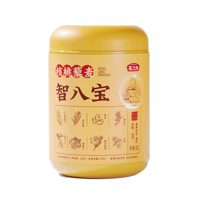燕之坊 450g*20罐/件 燕之坊核桃藜麦智八宝450g/罐  （单位：罐） 燕之坊核桃藜麦智八宝450g/罐