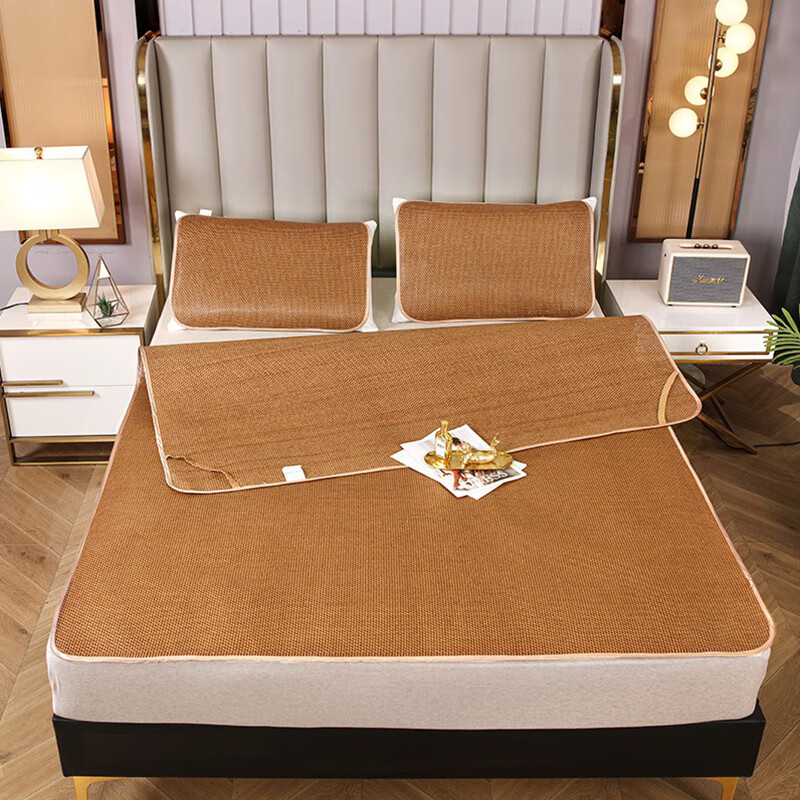 北极绒(Bejiron) BJRX406 北极绒 老式藤席三件套 180*200cm BJRX406 布袋装  （单位：套） 北极绒 老式藤席三件套 180*200cm BJRX406 布袋装