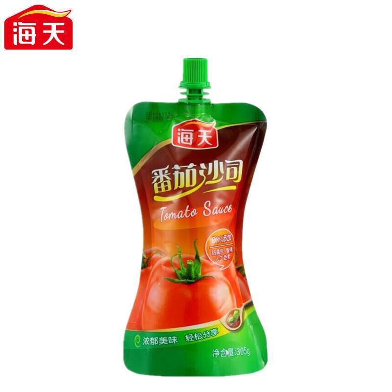 海天（HTDZ） 305g 海天番茄沙司(茄汁)305g（中华老字号）  （单位：袋） 海天番茄沙司(茄汁)305g（中华老字号）