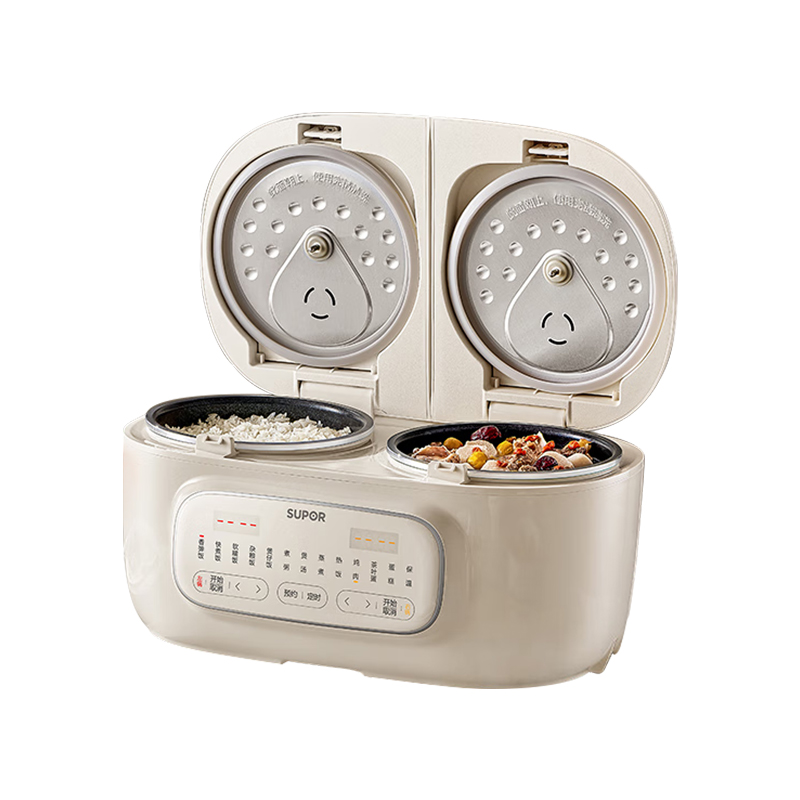 苏泊尔（SUPOR） SF25TC0052 苏泊尔（SUPOR）双胆智能电饭煲2.5L+2.5L SF25TC0052  （单位：台） 苏泊尔（SUPOR）双胆智能电饭煲2.5L+2.5L SF25TC0052