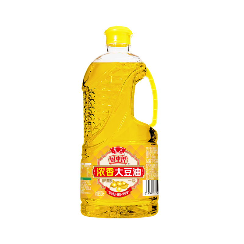 鲁花 900ml 鲁花厨中香浓香大豆油900ml  （单位：升） 鲁花厨中香浓香大豆油900ml