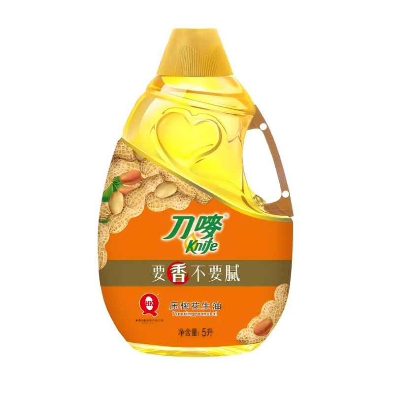刀唛（Knife） 5L 刀唛压榨花生油5L  （单位：升） 刀唛压榨花生油5L