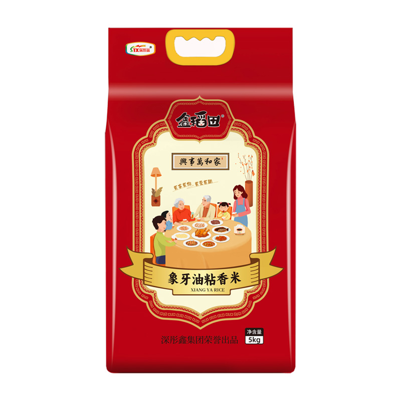 鑫稻田（xindaotian） 5kg 鑫稻田象牙香油粘米5kg  （单位：包） 鑫稻田象牙香油粘米5kg