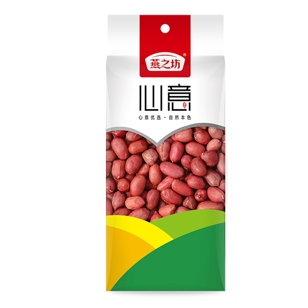 燕之坊 355g*24袋/件 燕之坊心意红皮花生仁355g/袋  （单位：袋） 燕之坊心意红皮花生仁355g/袋