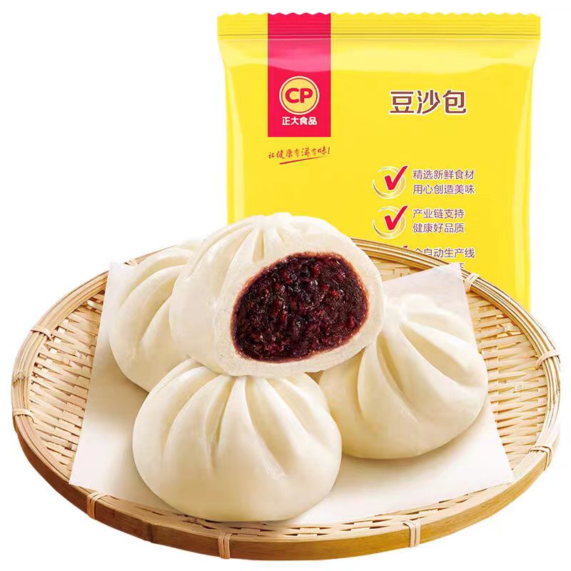 正大食品（CP） 510g/袋*2袋 正大豆沙包85G*6个/袋*2袋  （单位：袋） 正大豆沙包85G*6个/袋*2袋