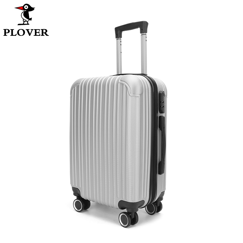 啄木鸟 灰色 PLOVER香港啄木鸟20英寸登机箱拉链款拉杆箱LQ0283-20Y-灰色-灰色  （单位：个） PLOVER香港啄木鸟20英寸登机箱拉链款拉杆箱LQ0283-20Y-灰色-灰色