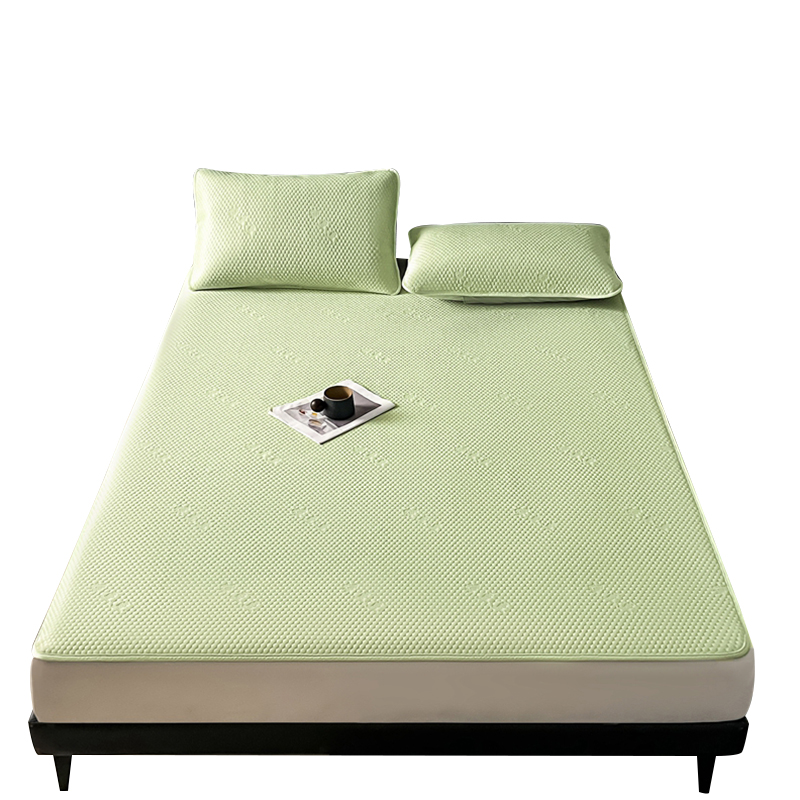 北极绒(Bejiron) BJRX408 绿色 北极绒 清凉豆豆席三件套 180*200cm BJRX408 绿色 布袋装  （单位：套） 北极绒 清凉豆豆席三件套 180*200cm BJRX408 绿色 布袋装