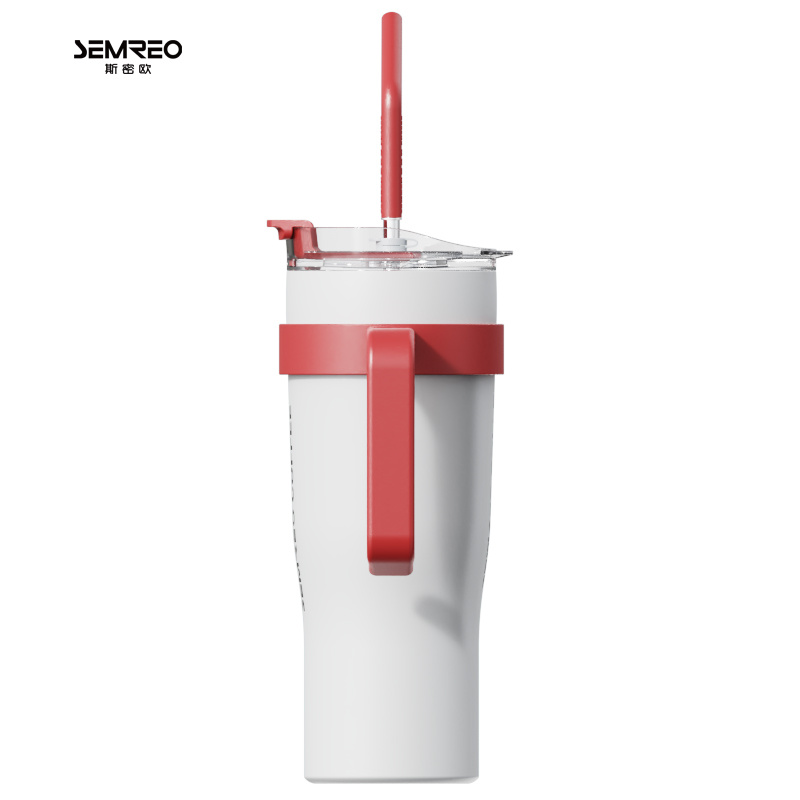 斯密欧(SEMREO) MR123-1250 斯密欧SEMREO摩诺卡巨无霸保温杯MR123-1250-白色  （单位：个） 斯密欧SEMREO摩诺卡巨无霸保温杯MR123-1250-白色