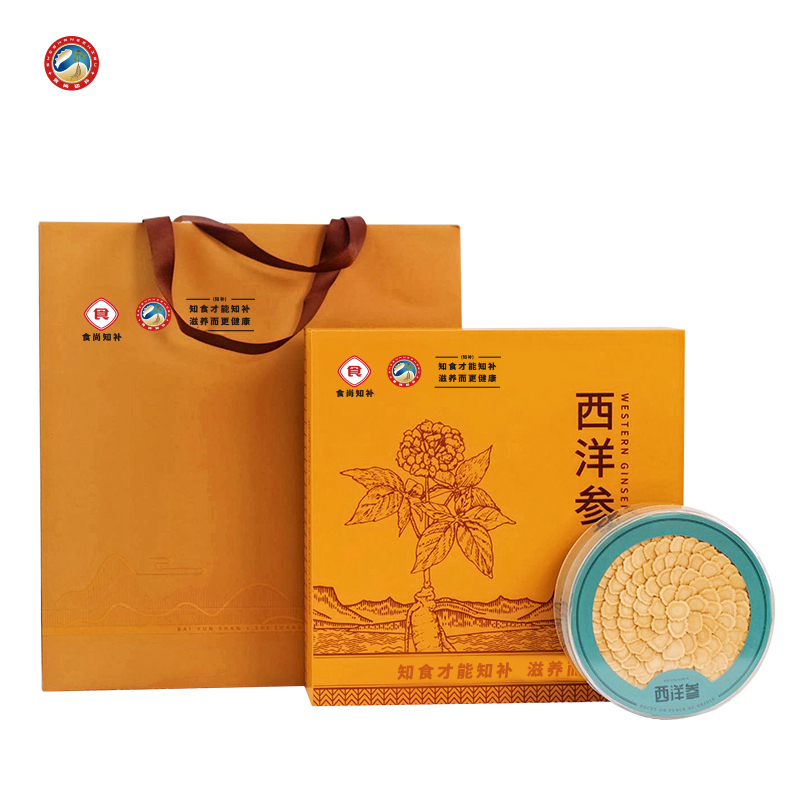 食尚知补 西洋参（加拿大）礼盒100g 食尚知补 加拿大花旗参片西洋参（加拿大）礼盒100g  （单位：盒） 食尚知补 加拿大花旗参片西洋参（加拿大）礼盒100g